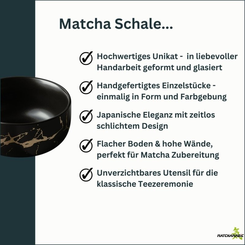 Eigenschaften der Matcha Schale Kiniro