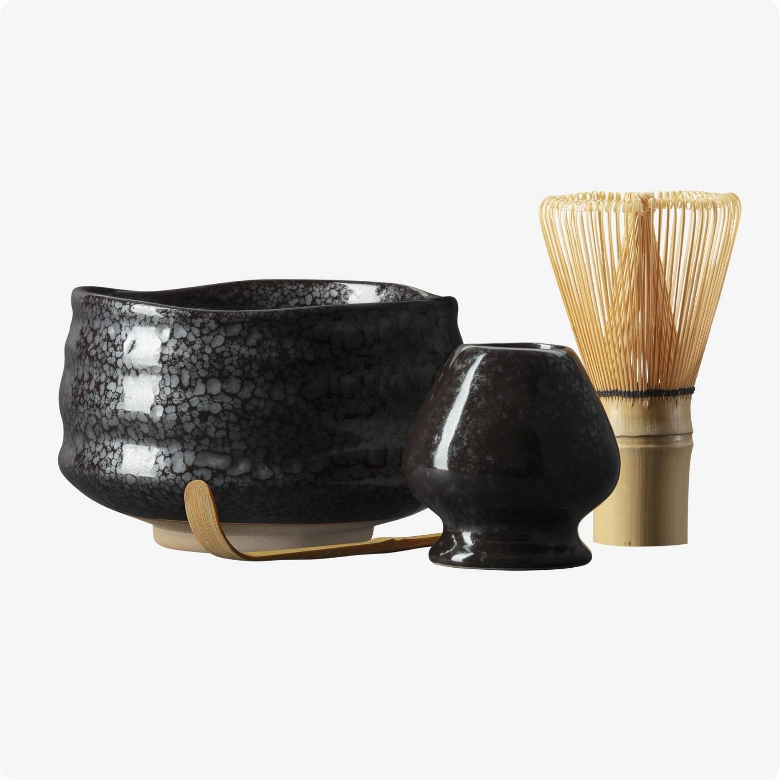 Simsky Japanisches Matcha Set - Traditionelles Teezeremonie Set Mit Schale, Besen & Zubehör