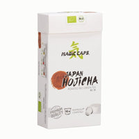 Thumbnail for 10 Nespresso kompatible Hojicha Tee Kapseln mit 1,5 Gramm Matcha je Kapsel 
