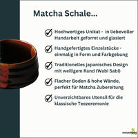 Thumbnail for Charakteristik der Matcha Schale Beniiro