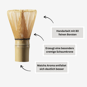 Vorteile des Matchabesens