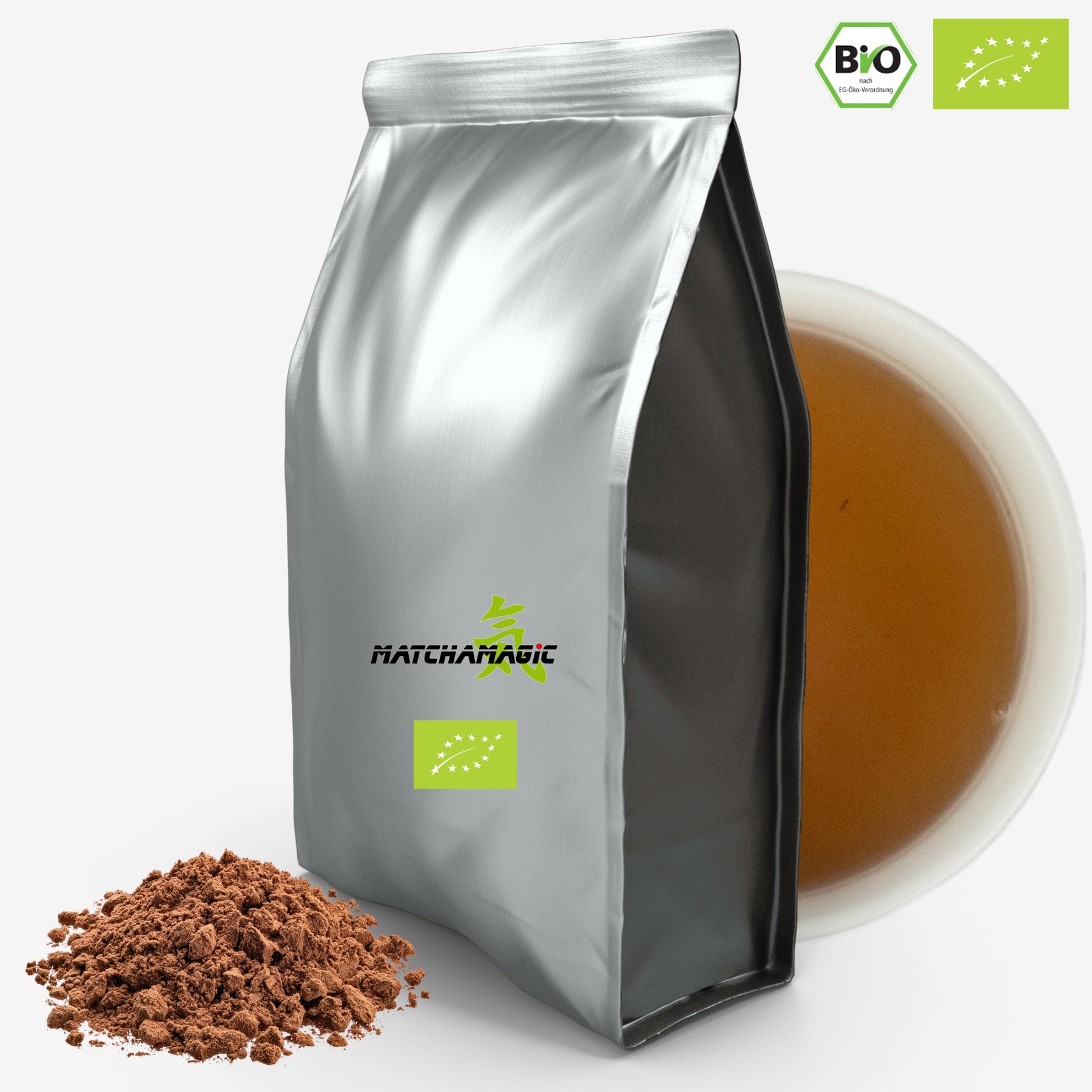Bio Hojicha Pulver - Bulk (1kg)