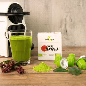 Magic Caps von Matcha Magic - Matcha auf Knopfdruck zubereiten mit allen Nespresso kompatiblen Maschinen