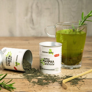 Matcha Needles - Matcha Tee in praktischer Form, der bis zu 3 mal aufgebrüht werden kann