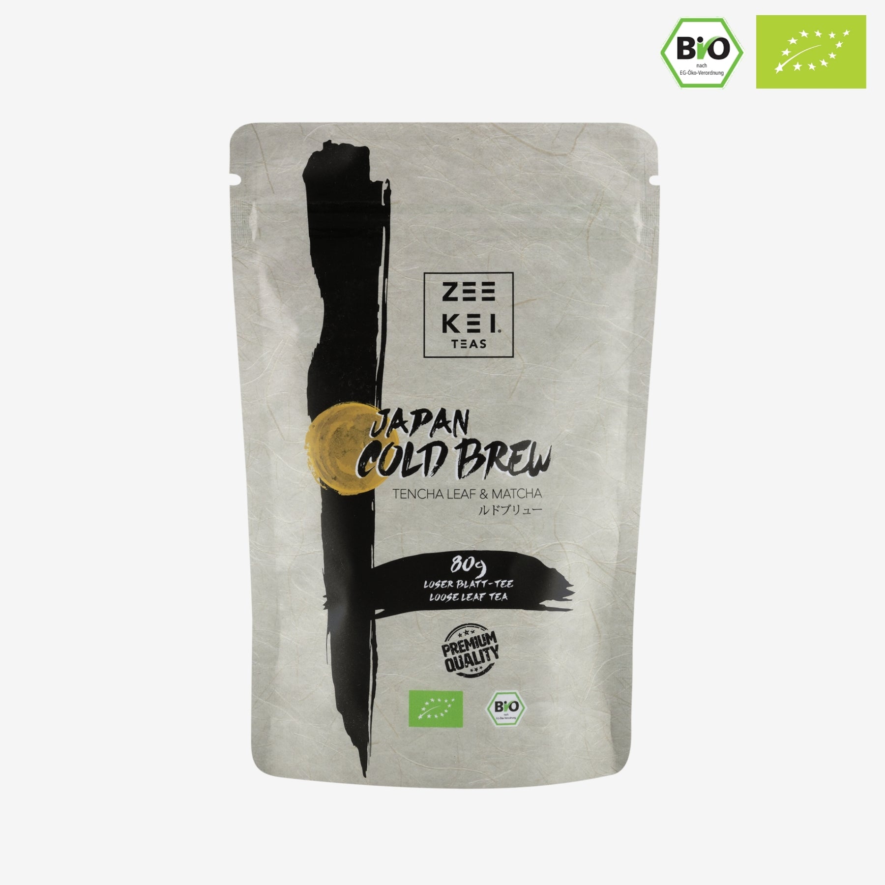 COLD BREW TEA (TENCHA + MATCHA)
