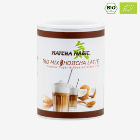 Bio Hojicha Latte Mix mit Kokosblütenzucker (200g)