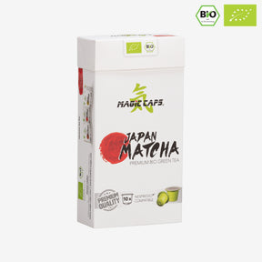 Bio Matcha-Kapseln, Nespresso®*-kompatibel (10x1,5g)