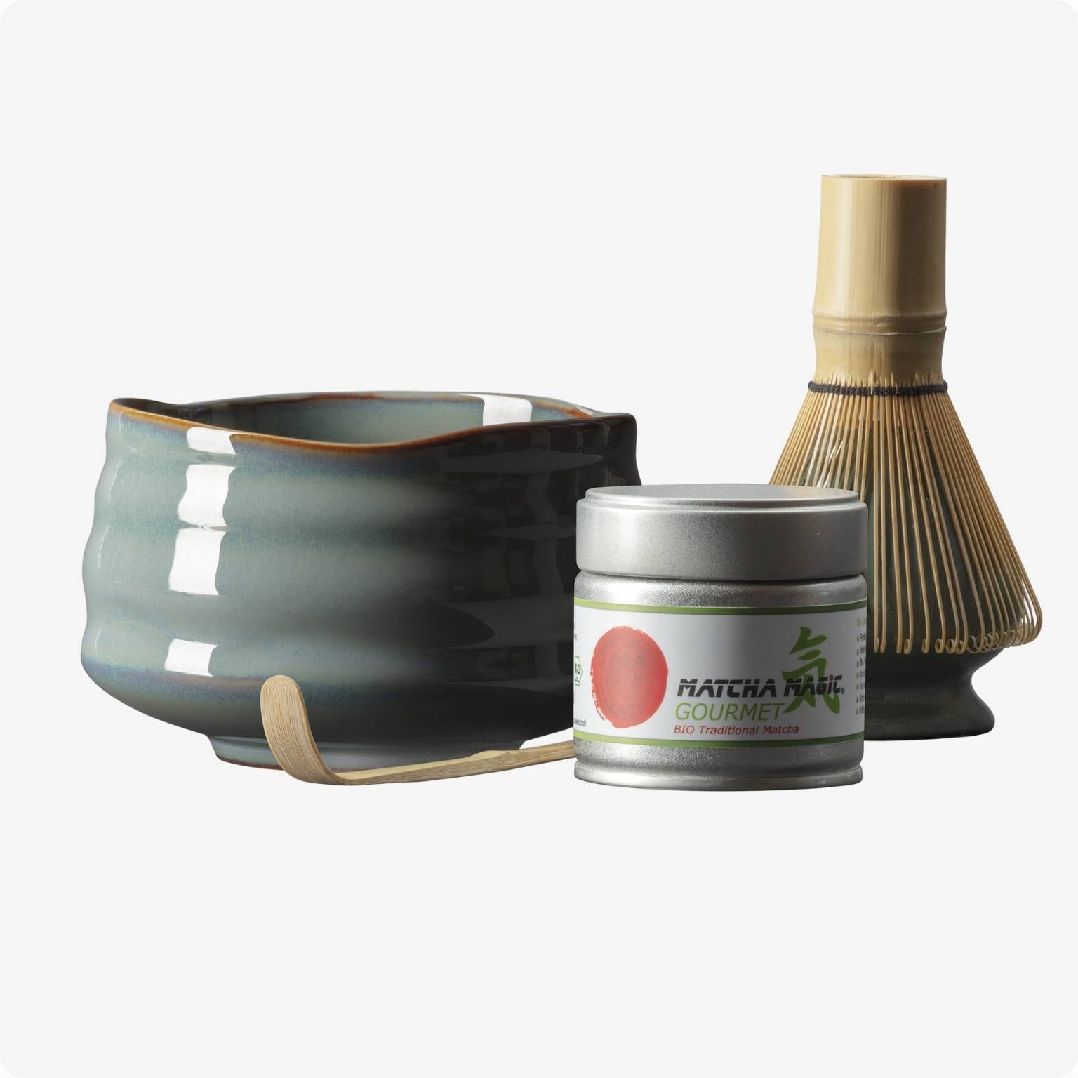 Matcha-Schneebesen-Set, 7-teilig, Japanisches Matcha-Set Beinhaltet