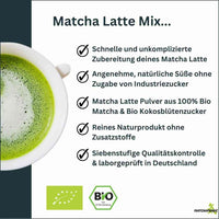 Thumbnail for Ueberblick Matcha Latte Mix Eigenschaften