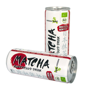 Matcha Superfood Drink 6x250ml mit echtem Japan Matcha