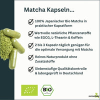 Thumbnail for Eigenschaften unserer veganen Matcha Kapseln